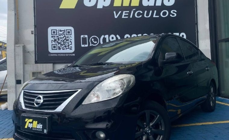 
								Nissan VERSA 1.6 16V FLEX SL 4P MANUAL cheio									